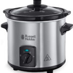 Russell Hobbs -56 Ηλεκτρική Γάστρα 110W με Χωρητικότητα 2Lt Ασημί