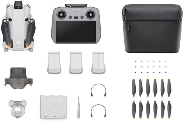 DJI Mini 4 Pro Fly More Combo Drone με Κάμερα και Χειριστήριο
