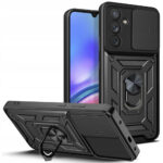 Tech-Protect Camshield Pro Back Cover Σιλικόνης Ανθεκτικό Μαύρο (Galaxy A05S)