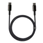 Baseus Tungsten USB 2.0 Cable USB-C male – USB-C 100W Μαύρο1m