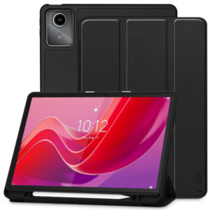 Tech-Protect Flip Cover Σιλικόνης Ανθεκτική Μαύρο Lenovo Tab M11 11.0 TB-330