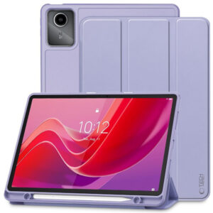 Tech-Protect Flip Cover Σιλικόνης Ανθεκτική Μωβ Lenovo Tab M11 11.0 TB-330