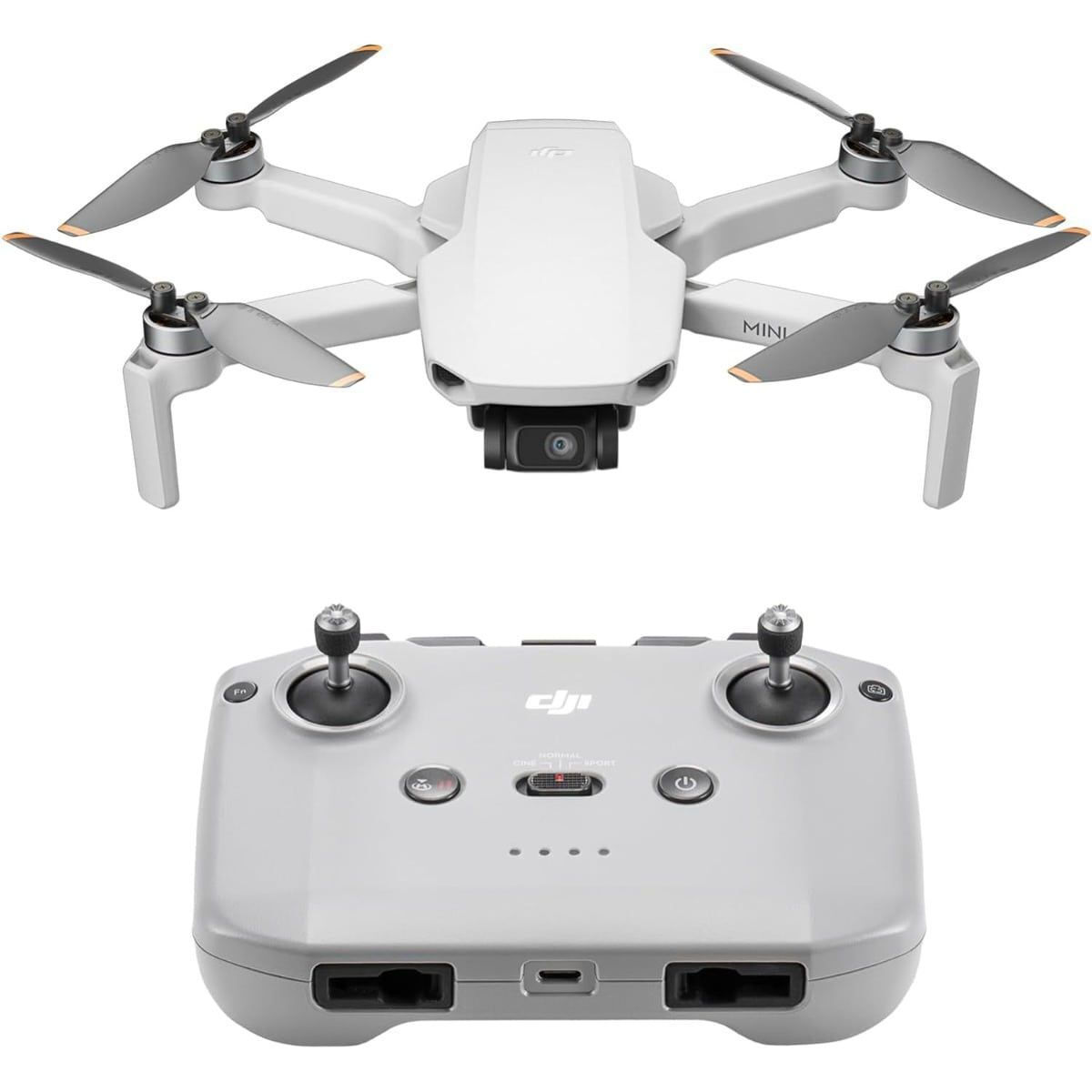 DJI Mini 4K Drone EU με Κάμερα 4K 30fps και Χειριστήριο