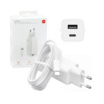 Xiaomi Φορτιστής με Θύρα USB-A και Θύρα USB-C και Καλώδιο USB-C 65W Power Delivery Λευκός (GaN BHR5515GL)