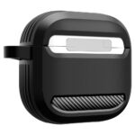 Spigen Rugged Armor Θήκη σε Μαύρο χρώμα για Apple AirPods 4