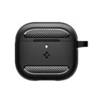 Spigen Rugged Armor Θήκη σε Μαύρο χρώμα για Apple AirPods 4