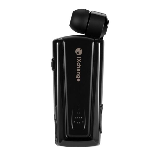 iXchange UA27 In-ear Bluetooth Handsfree Ακουστικό Πέτου Μαύρο