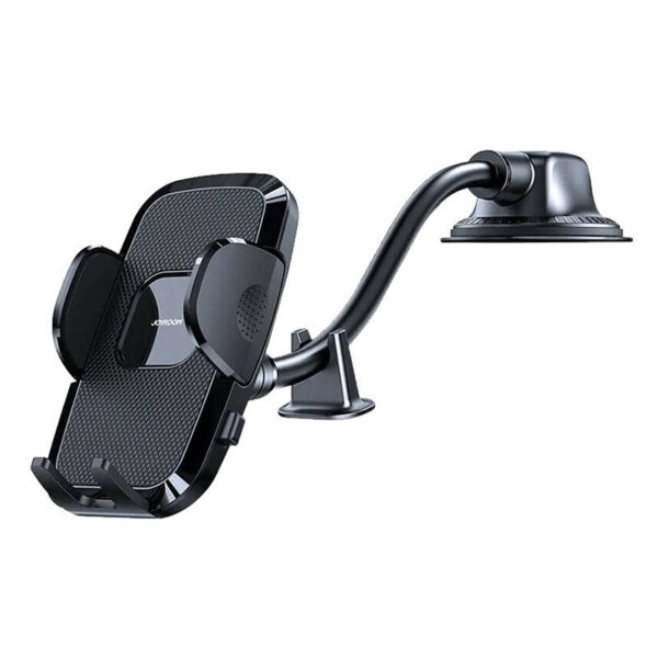 Joyroom® Βάση Στήριξης Κινητού Αυτοκινήτου Με Βεντούζα για Ταμπλό Και Ρυθμιζόμενο Βραχίονα - Μαύρη (JR-ZS259)