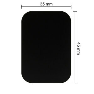 T HOLDERS - RECTANGULAR METAL PLATE FOR MAGNE