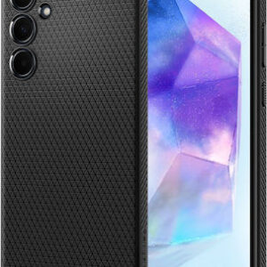 Spigen Liquid Air Back Cover Πλαστικό / Σιλικόνης Ανθεκτικό Μαύρο (Galaxy A55)