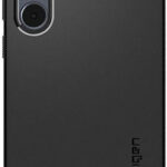 Spigen Rugged Armor Back Cover Σιλικόνης 2mm Ανθεκτικό Μαύρο (Galaxy A55)