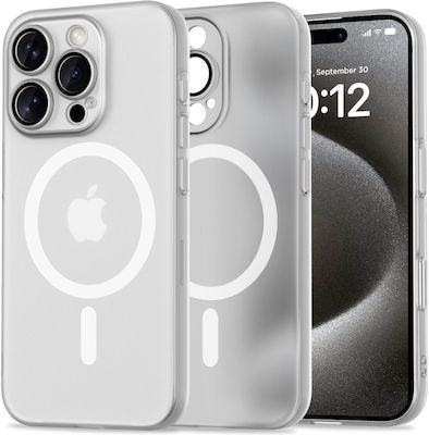 Tech-Protect Magslim Magsafe Back Cover Λευκό (iPhone 16 Pro)
