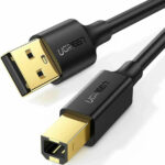 Ugreen USB 2.0 Cable USB-A male – USB-B male Μαύρο 3m (10351)