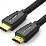 Ugreen HDMI 2.0 Braided Cable HDMI male – HDMI male 1.5m Μαύρο