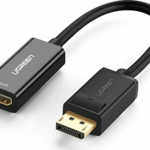 Ugreen Μετατροπέας DisplayPort male σε HDMI female (40362)