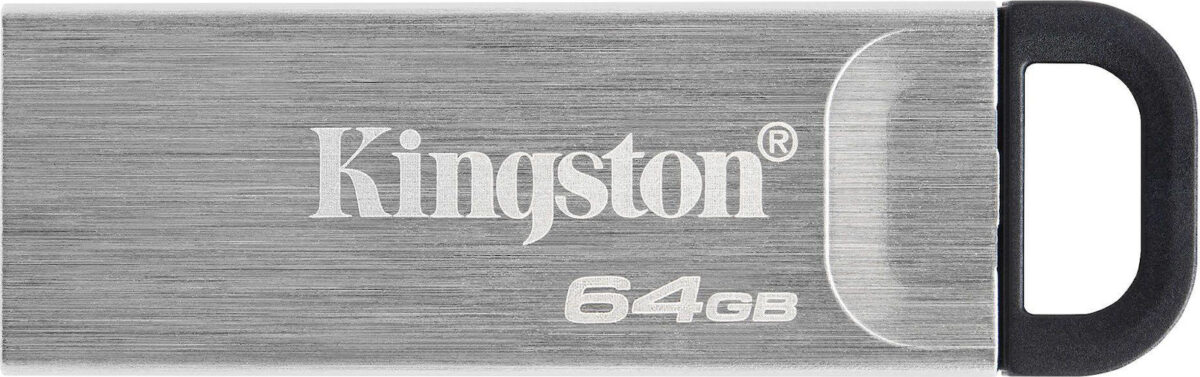 Kingston DataTraveler Kyson 64GB USB 3.2 Stick Ασημί