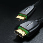 Ugreen HDMI 2.0 Braided Cable HDMI male – HDMI male 1.5m Μαύρο