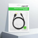 Ugreen USB 2.0 Cable USB-A male – mini USB-B male Μαύρο 0.5m (10354)