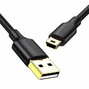 Ugreen USB 2.0 Cable USB-A male - mini USB-B male Μαύρο 0.5m (10354)