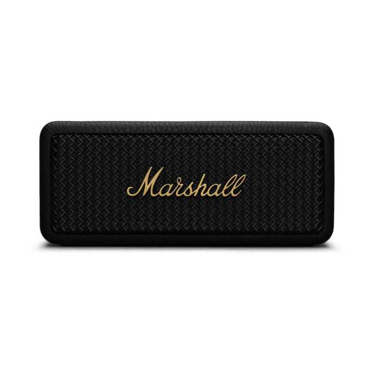 Marshall Emberton II Αδιάβροχο Ηχείο Bluetooth 20W με Διάρκεια Μπαταρίας έως 30 ώρες Black Brass