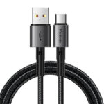 Mcdodo CA-3591 USB 2.0 Cable USB-C male - USB-A male 100W Μαύρο 1.8m