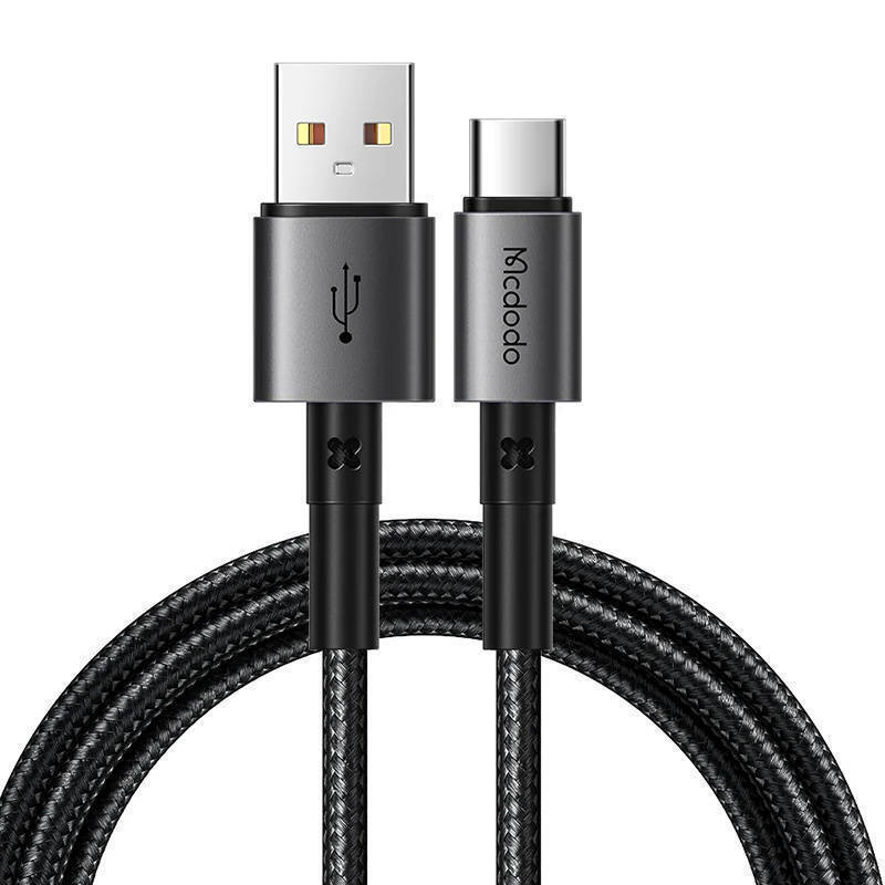 Mcdodo CA-3591 USB 2.0 Cable USB-C male - USB-A male 100W Μαύρο 1.8m