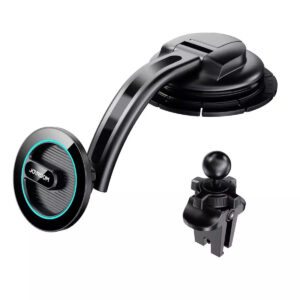Joyroom Universal Αναδιπλούμενη Μαγνητική Βάση για το Ταμπλό του Αυτοκινήτου - Black - JR-ZS373