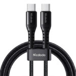 Mcdodo USB 2.0 Cable USB-C male - USB-C 60W Μαύρο 0.2m (CA-5640)