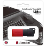 Kingston DataTraveler Exodia M 128GB USB 3.2 Stick Κόκκινο