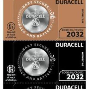 Duracell Long Lasting Power Μπαταρίες Λιθίου Ρολογιών CR2032 3V 5τμχ