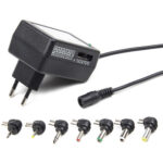 Ennerginie 24W Universal Ac-Dc Adapter Eg-Mc-009