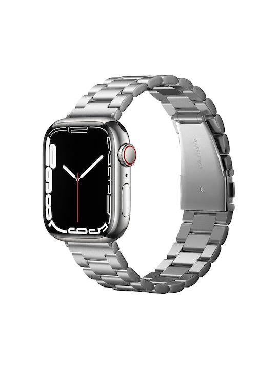 Spigen Modern Fit Λουράκι Ανοξείδωτο Ατσάλι Ασημί (Apple Watch 42/44/45mm/Ultra 49mm)