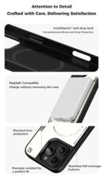 Benks Dynamic Minimalist Case for Iphone 16 Pro Max black - Image 2
