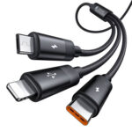 3in1 USB σε USB-C / Lightning / Micro USB Καλώδιο