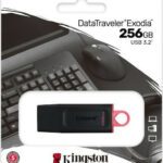 Kingston DataTraveler Exodia 256GB USB 3.2 Stick Μαύρο