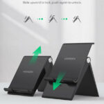 Ugreen Adjustable Desktop Smartphone Tablet Stand Μαύρο