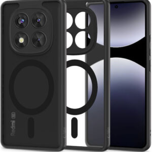 Tech-Protect Magmat Back Cover Πλαστικό Ανθεκτικό Μαύρο (Xiaomi Redmi Note 14 Pro 5G / Poco X7 5G)