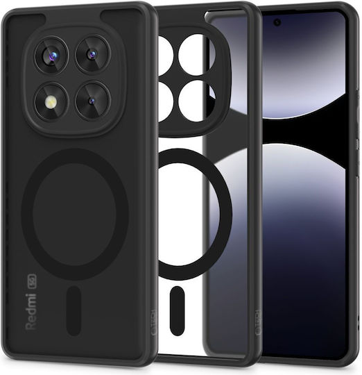 Tech-Protect Magmat Back Cover Πλαστικό Ανθεκτικό Μαύρο (Xiaomi Redmi Note 14 Pro 5G / Poco X7 5G)