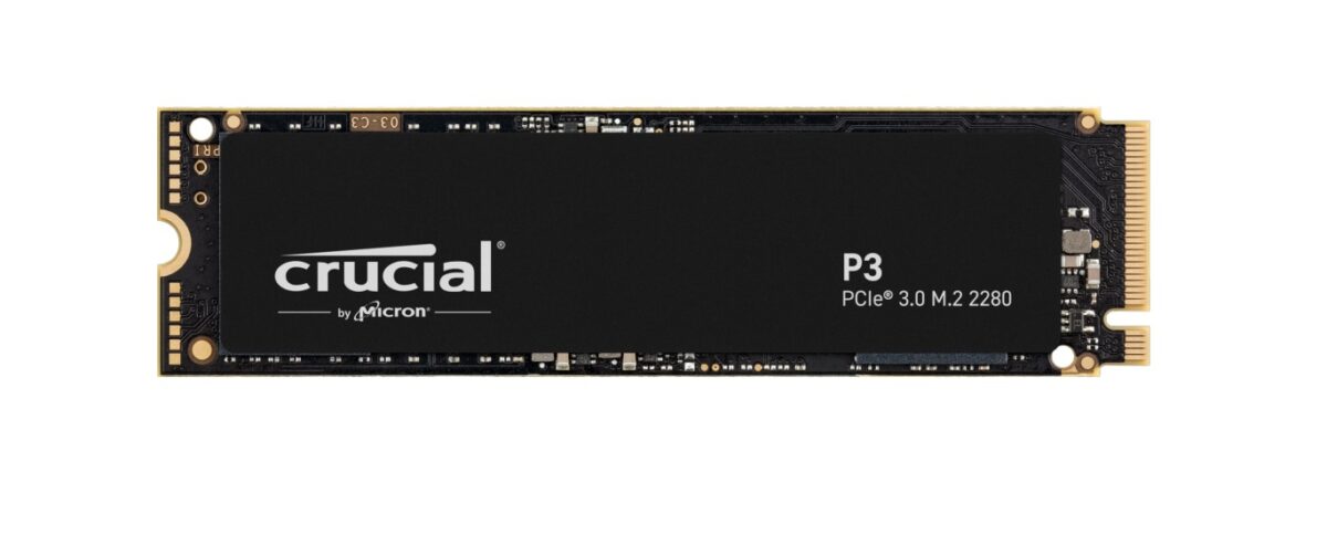 Crucial P3 SSD 1TB M.2 NVMe PCI Express 3.0