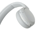 Sony WH-CH520 Ασύρματα Bluetooth On Ear Ακουστικά με 50 ώρες Λειτουργίας και Quick Charge Λευκά