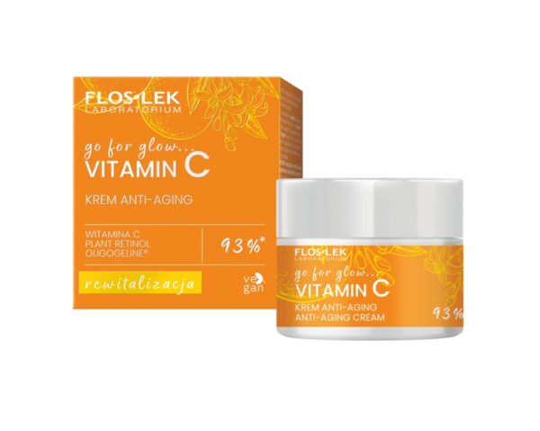 Αντιγηραντική κρέμα με βιταμίνη C 50ml - Aroma24