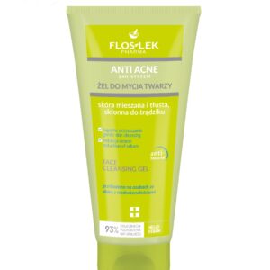 Anti Acne τζελ καθαρισμού προσώπου 200ml για καθαρό δέρμα