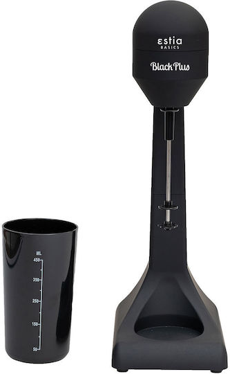 Estia Black Plus Φραπεδιέρα Επιτραπέζια 100W με 2 Ταχύτητες Μαύρη