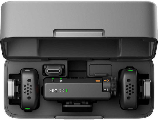 DJI Mic Mini (2 TX + 1 RX + Charging Case) για Action Cameras DJI