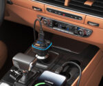 XO FM Transmitter Αυτοκινήτου BCC08 με Bluetooth / Type-C / USB - Image 2