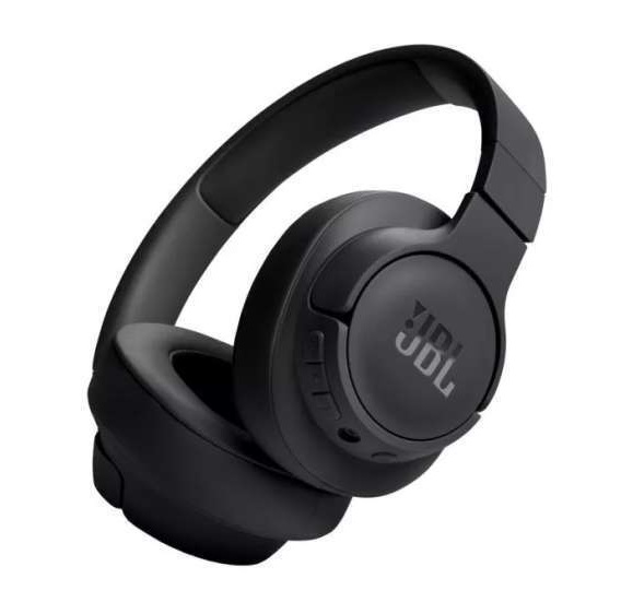 JBL Tune 720BT Ασύρματα / Ενσύρματα Over Ear Ακουστικά με 76 ώρες Λειτουργίας Μαύρα JBLT720BTBLK
