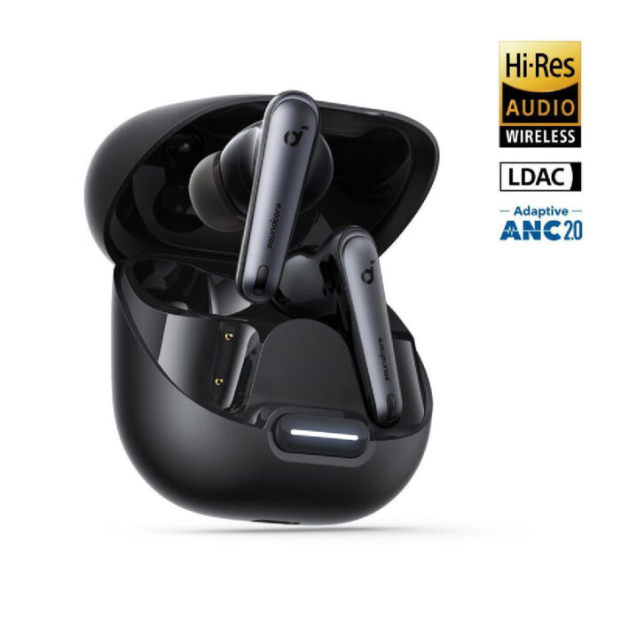 Soundcore by Anker Liberty 4 NC In-ear Bluetooth Handsfree Ακουστικά με Θήκη Φόρτισης Μαύρα