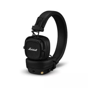 Marshall Major V Ασύρματα / Ενσύρματα On Ear Ακουστικά με 100 ώρες Λειτουργίας και Quick Charge Μαύρα 1006832