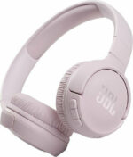 JBL Tune 510BT Ασύρματα / Ενσύρματα On Ear Ακουστικά με 40 ώρες Λειτουργίας και Quick Charge Ροζ JBLT510BTROSEU