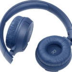 JBL Tune 510BT Ασύρματα / Ενσύρματα On Ear Ακουστικά με 40 ώρες Λειτουργίας και Quick Charge Μπλε JBLT510BTBLUEU